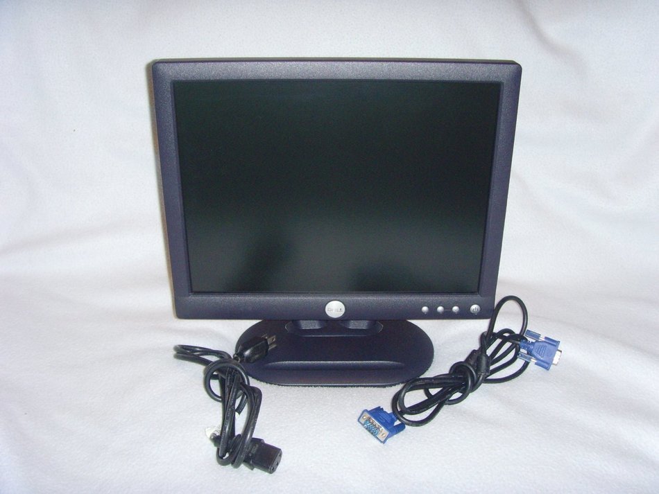 15" Dell E153FPf LCD Monitor (Charcoal Gray) N3