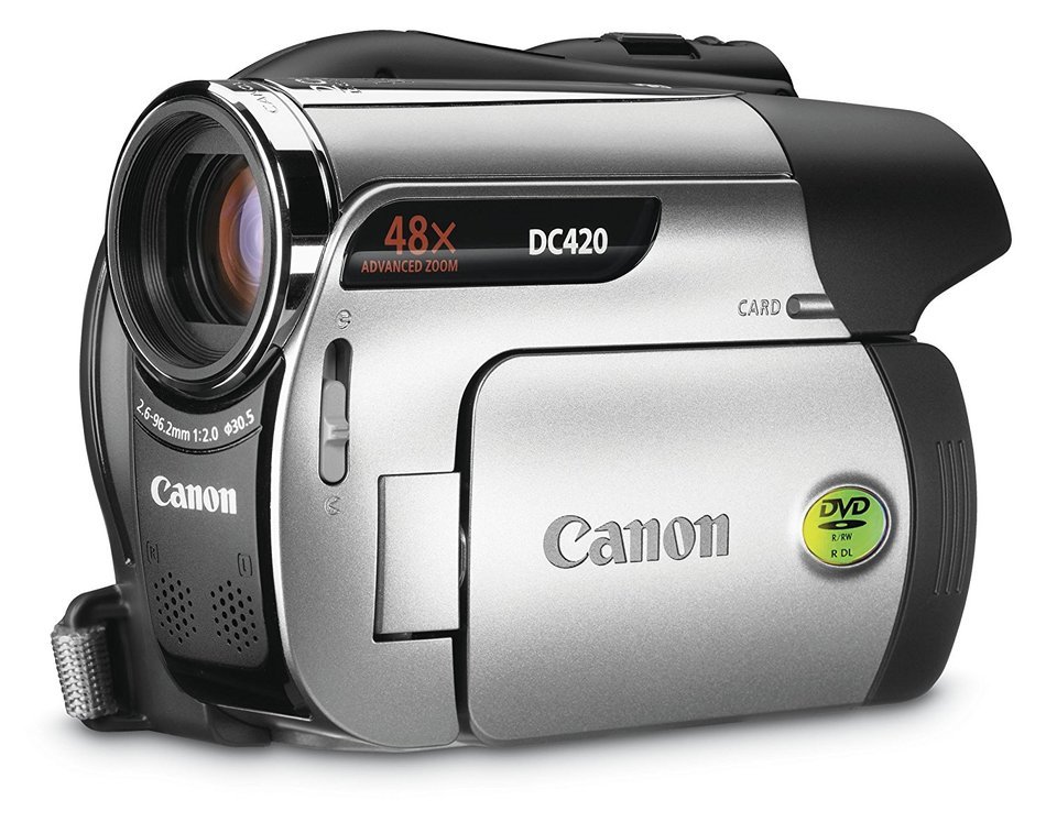 Canon DC420 DVD Camcorder w/48x Advanced Zoom - 2009 MODEL (Discontinued by Manufacturer) N2