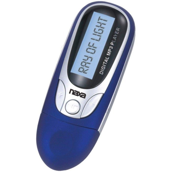 NAXA NM105BL 4GB MP3 Player with FM Radio (Blue) consumer electronics