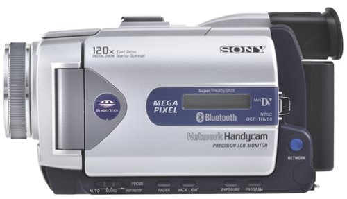 Sony DCRTRV50 MiniDV Digital Camcorder w/ 3.5" Touch Panel LCD, Mega Pixel Video/ Still, Memory Stick & Network... N3