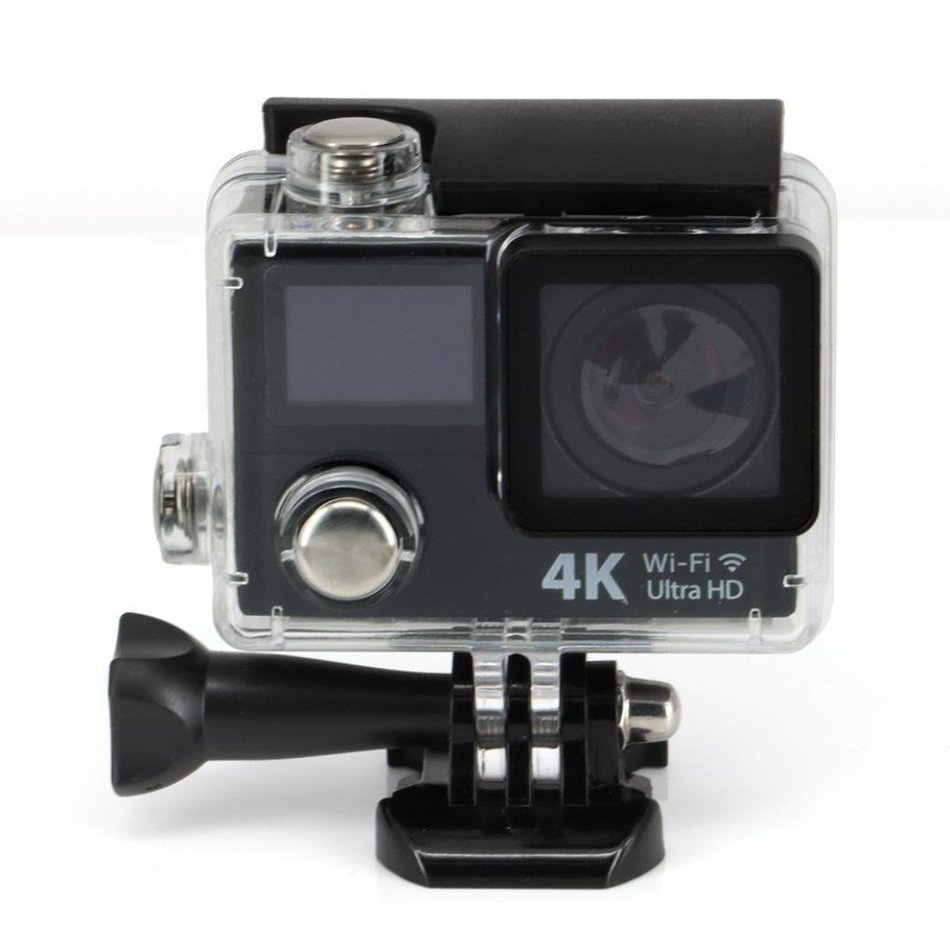 DEESEE(TM) WIFI Sports Camera Ultra HD 4K Dual Screen 2" LCD Video With Remote Control N14