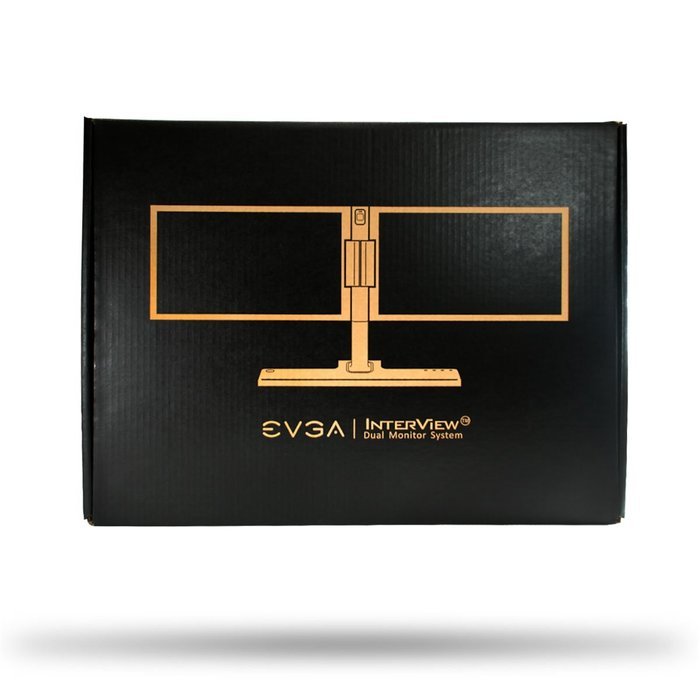 EVGA 200-LM-1700-KR InterView Monitor Dual 17-Inch Widescreen Monitor LCD 1400X900 500:1 8MSREFER... N3