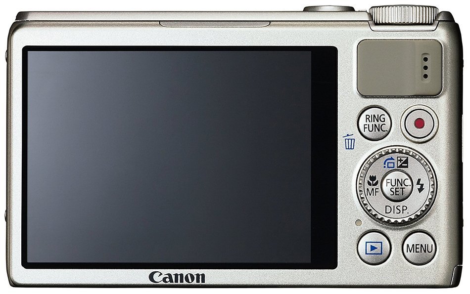 Canon digital camera PowerShot S100 Silver PSS100 (SL) 1210 million pixels wide-angle 24mm 5x optical zoom 3.0... N9