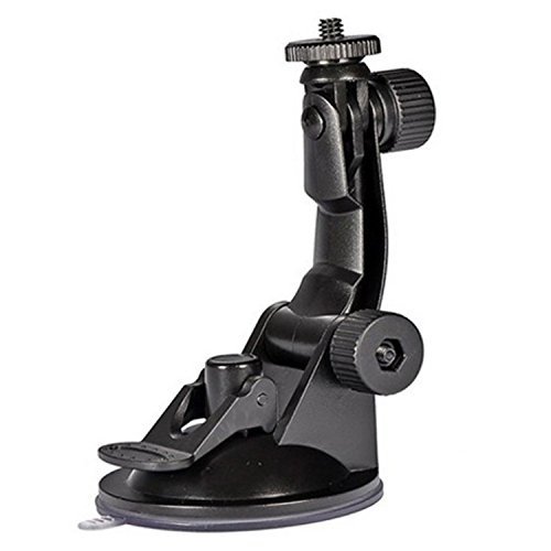 Kekexili Gopro Car Suction Cup Mount Holder Bracket + Tripod Adapter + Long Screw For Go Pro Hero 4 Xiaomi Yi... N2