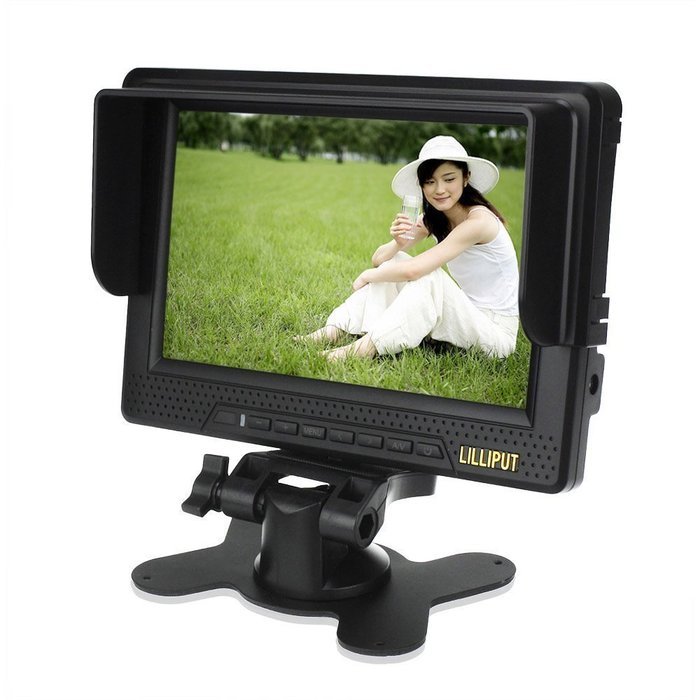 Lilliput 668GL 70NP/H/Y 7" On-camera Field HD Monitor For DSLR with HDMI Ypbpr and Composite... N5