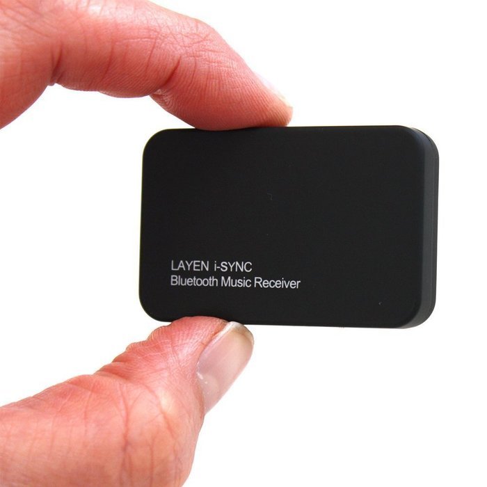 LAYEN i-SYNC - Bluetooth Adaptor Audio Receiver Dongle. Wireless Music Streaming from a Bluetooth Device; iPod... N6