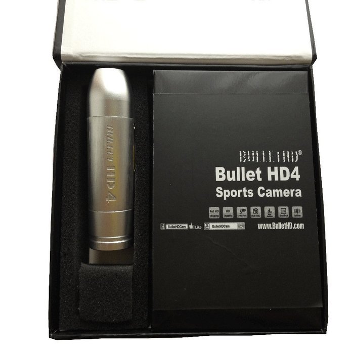 Bullet HD Lite 2 Mini Cam 720P POV Helmet Action Camera