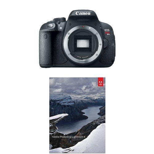Canon EOS Rebel T5i Digital SLR Camera (Body Only) + Adobe PhotoShop Lightroom 6