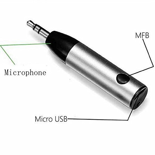 Bluetooth Receiver / Portable Wireless Audio Adapter 3.5 mm Stereo Output for Home Audio Music Streaming Sound... N4
