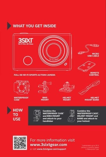 HD SPORTS ACTION CAMERA with LCD Screen N4