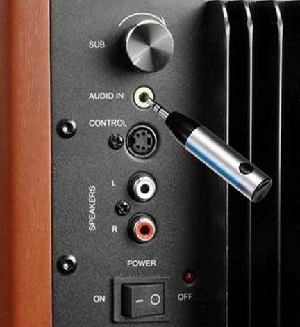 Bluetooth Receiver / Portable Wireless Audio Adapter 3.5 mm Stereo Output for Home Audio Music Streaming Sound... N6