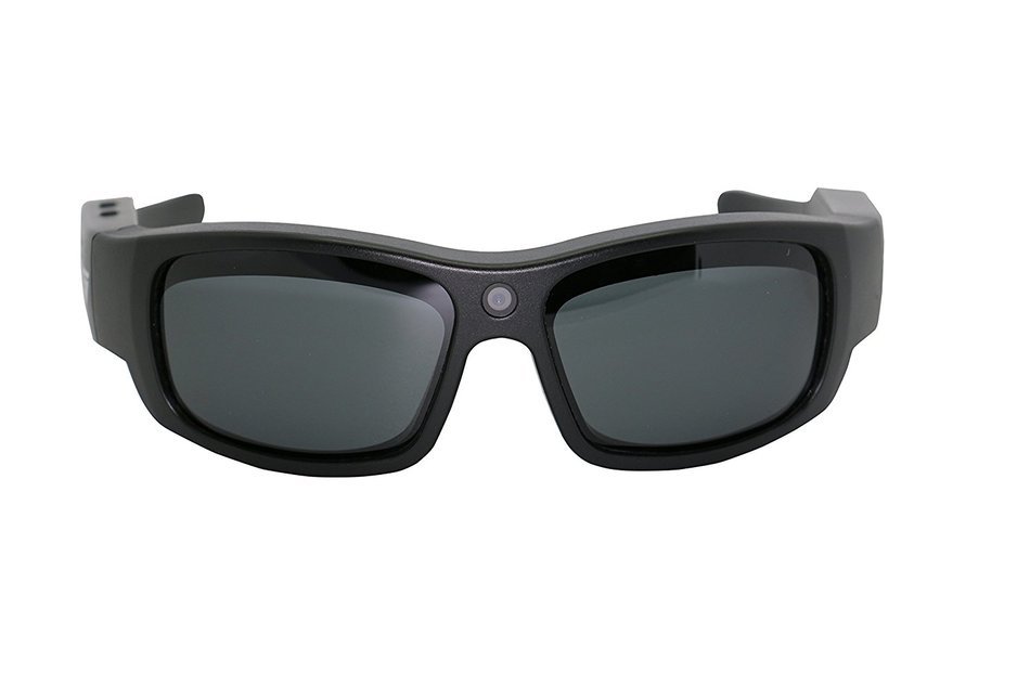 GoVision Pro-1 1080p HD Video/ Audio + 15MP Camera Recording Hands Free Sunglasses w/ UV Polarized Lenses (includes...