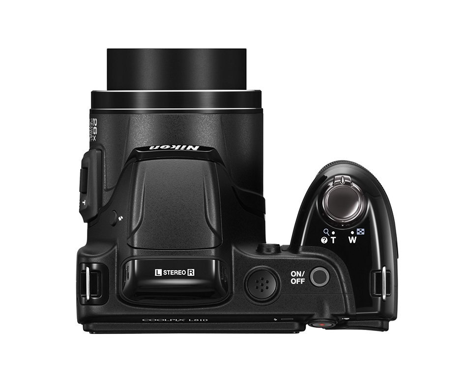 Nikon Digital Camera COOLPIX L810 Black L810BK [International Version, No Warranty] N9