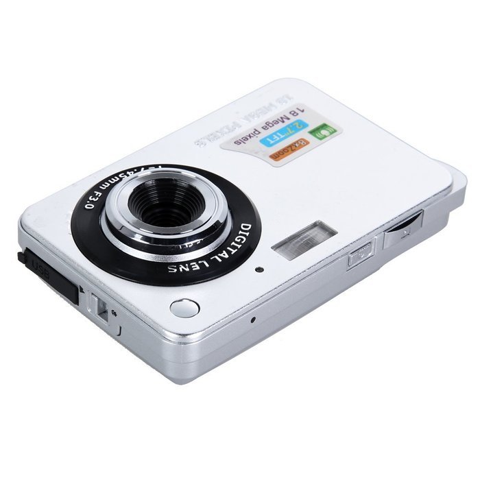 Chinatera 18MP 2.7" TFT LCD Digital Camcorder Camera DV DVR 8X Digital Zoom HD 1280x720 (Black) N6