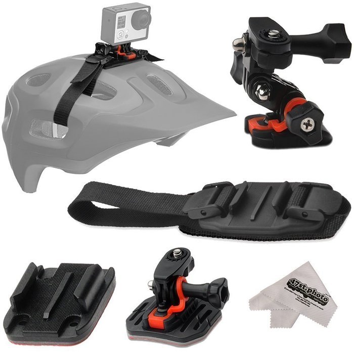 Sony HDR-AS30V HD Action Camcorder with Best Value Helmet Edition Accessory Kit Includes - 16GB Micro SD Card... N3