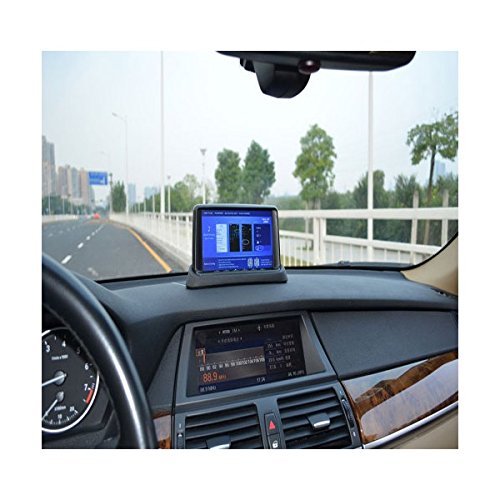 7" Full HD Car Smart Link Navigation & Driving Recorder - Black N7