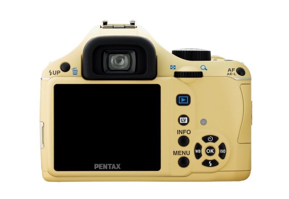 Pentax K-x Digital SLR with 2.7-inch LCD and 18-55mm f/3.5-5.6 Al Lens - Beige N2