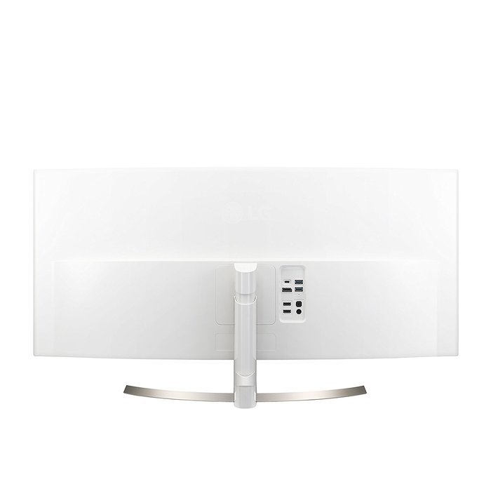 LG 38UC99-W 38-Inch 21:9 Curved UltraWide QHD+ IPS Monitor with Bluetooth Speakers N3