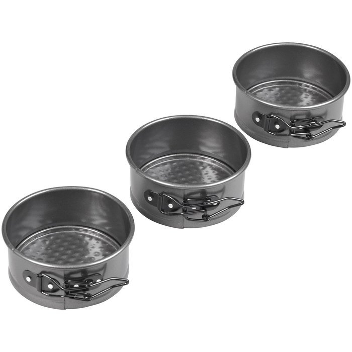 Wilton 2105-2174 Mini Springform Pan, Set of 3, Silver N4