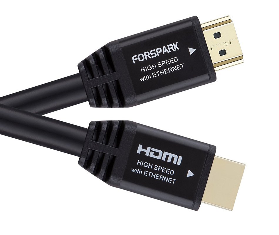 FORSPARK Ultra High Speed Prime Long HDMI Cable 75ft with Ethernet -Built in Signal Booster-Supports 3D,1080p,... N5