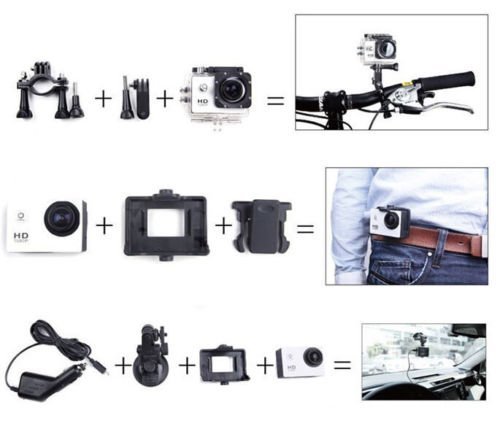 HD 1080P WIFI wireless Waterproof Sports DV Video Action Camera N7