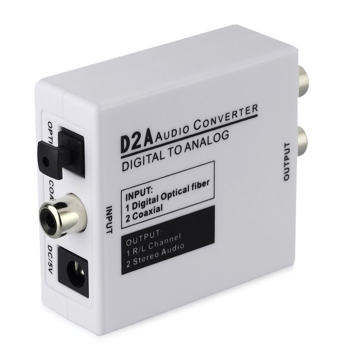 DAC Digital to Analog Converter, Proster Digital to Analogue Stereo Audio Converter with RCA L/R + 3.5mm Headphone... N6