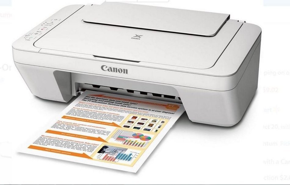 Gracelove Pixma MG2520 All-In-One Print Scan Copy Inkjet Printer - Ink Not Included
