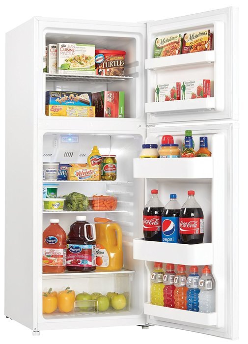 Danby DFF100C2WDD Frost-Free Refrigerator with Top-Mount Freezer, 9.9 Cubic Feet, White N2