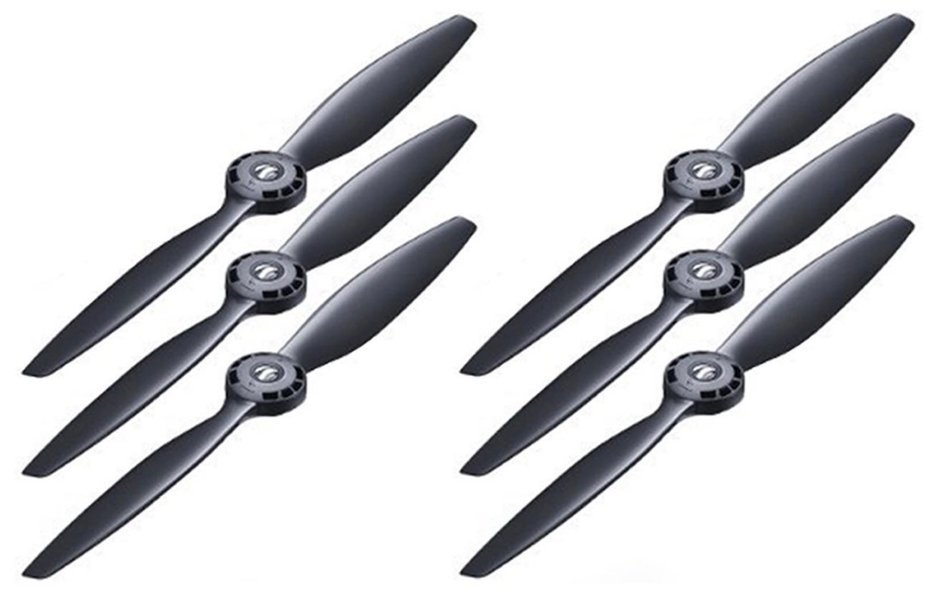Yuneec Propellers for Typhoon H Hexacopter, 2 Full Sets, 12 Total Genuine OEM Props (2 Sets of A & B Rotor Blades...