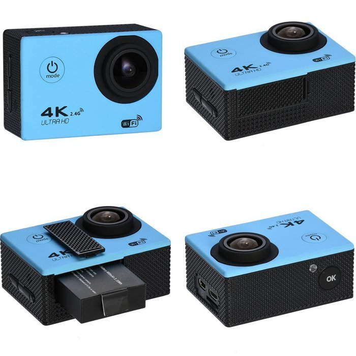 Pantan Ultra 4K Wifi Waterproof Sports Action Camera with Romote Control, 2.0" LCD Recorder Marine Diving Video... N5