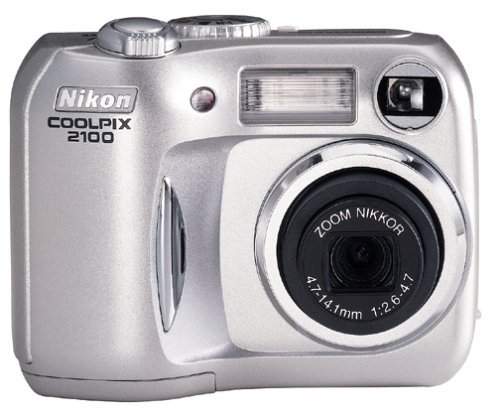 Nikon Coolpix 2100 2MP Digital Camera w/ 3x Optical Zoom N2