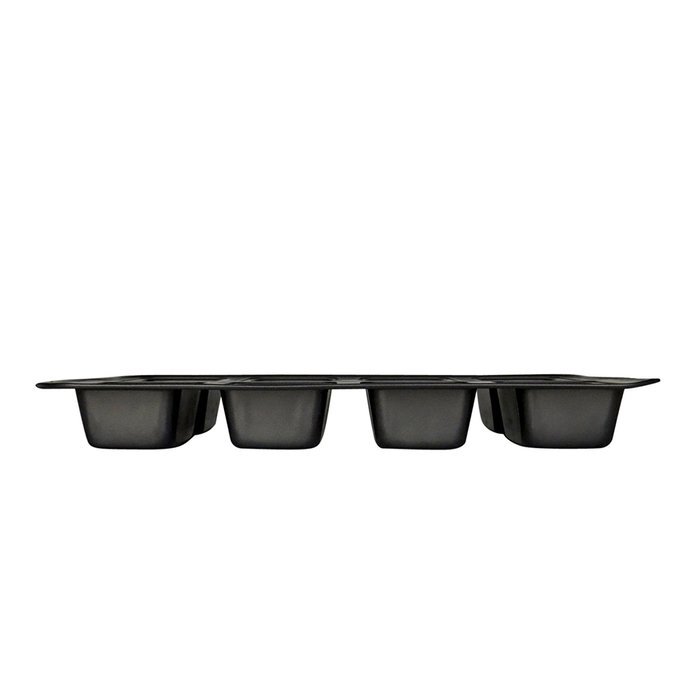 Evelots 8 Cup Non-Stick Mini Loaf & Brownie Baking Pan, Kitchenware N5