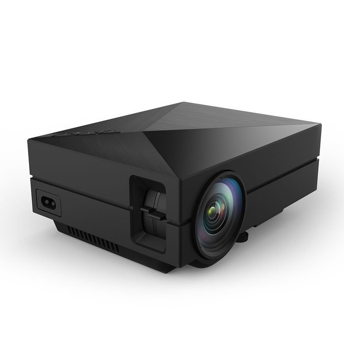 S1 LED LCD (WVGA) Mini Video Projector - International Version (No Warranty) - DIY Series - Black (FP8048S1-IV) N3