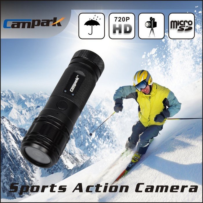 Campark Waterproof Camera 120 Degrees Wide Angle Lens 720p Hands-free HD Camcorder DVR Outdoor Bicycle Helmet... N4