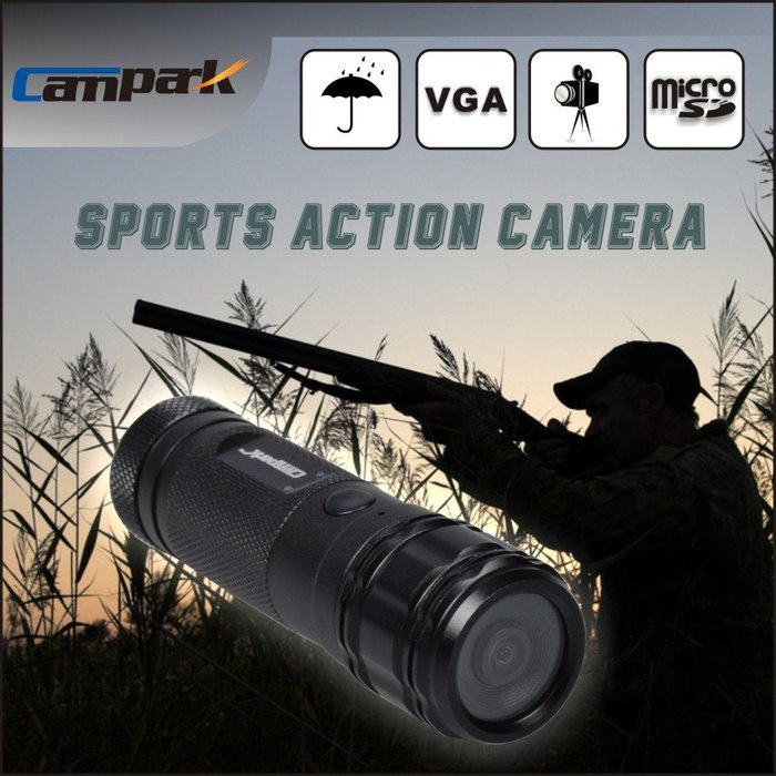 Campark Waterproof Camera 120 Degrees Wide Angle Lens 720p Hands-free HD Camcorder DVR Outdoor Bicycle Helmet... N5