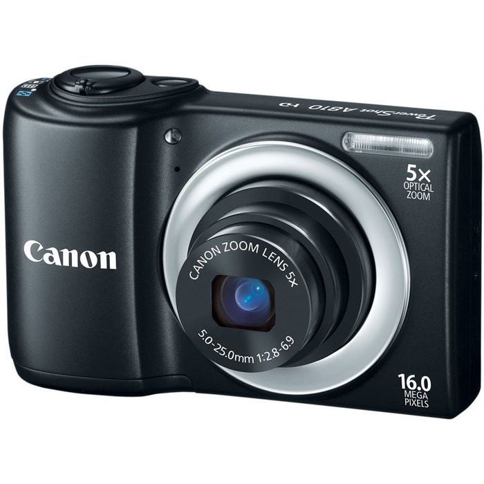 Canon PowerShot A810 16.0 MP Digital Camera with 5x Digital Image Stabilized Zoom 28mm Wide-Angle Lens with 720p... N8
