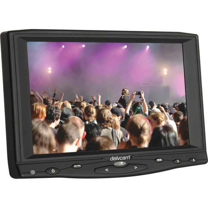 Delvcam DELV-HD7 7" LED Monitor, 800x480 Native Resolution, HDMI/VGA/Composite