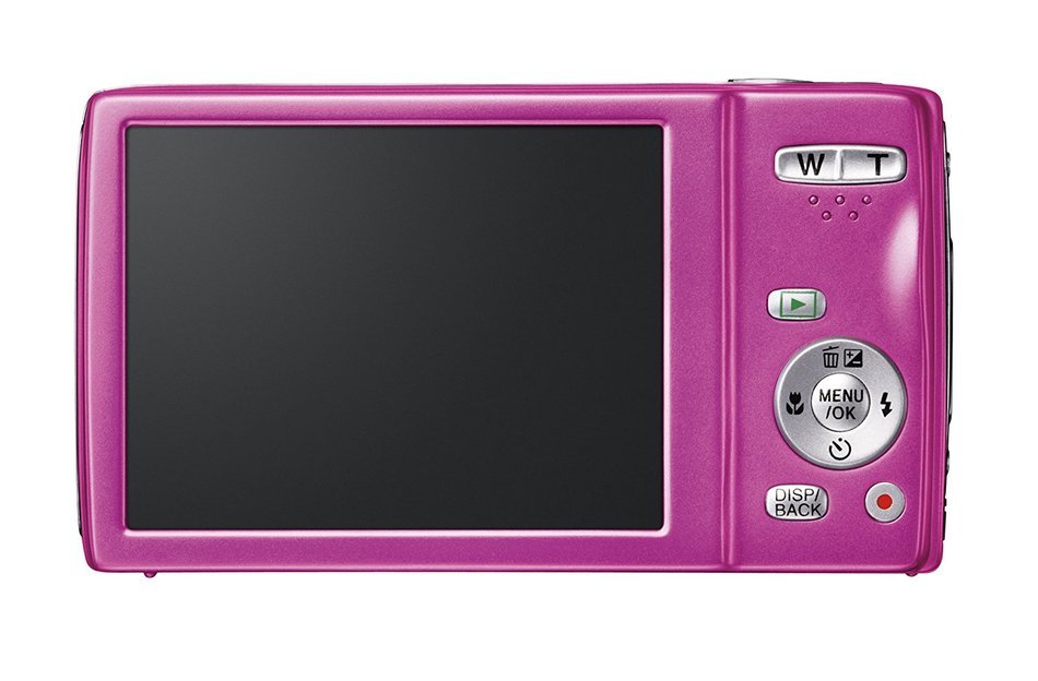 Fuji FinePix JZ200 Camera Pink 16MP 8xZoom 3.0LCD 720pHD 25mm Wide Lens N2