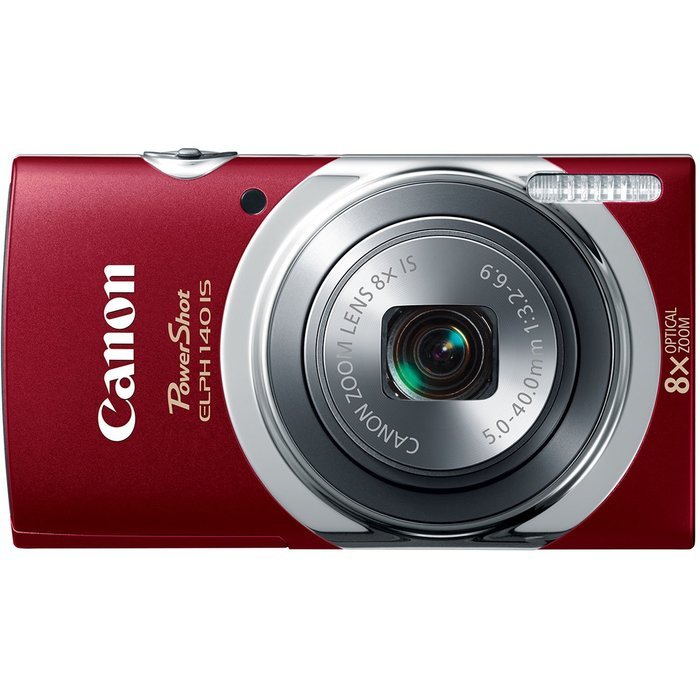 Canon PowerShot ELPH140 IS Digital Camera (Gray) (Discontinued by Manufacturer) N14
