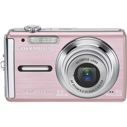 Olympus FE-340 Pink Camera Deluxe Kit N2