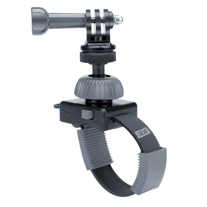 Zip Action Camera Mount with Zip-Tie Style Strap & Rotating Head by USA Gear - Works With GoPro HERO4 , Drift...