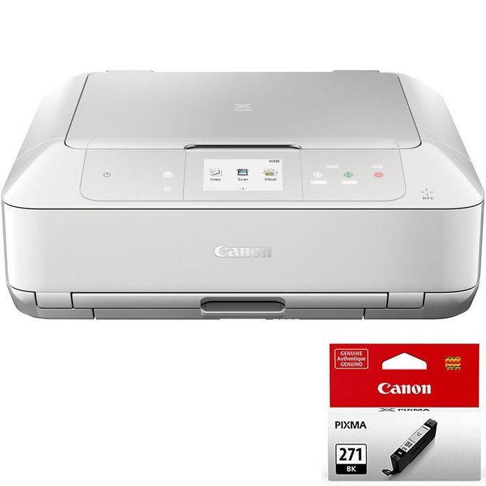 Canon PIXMA MG7720 Wireless Inkjet All-In-One Printer w/ CLI-271 Black Ink Bundle includes MG7720 Printer and... N7