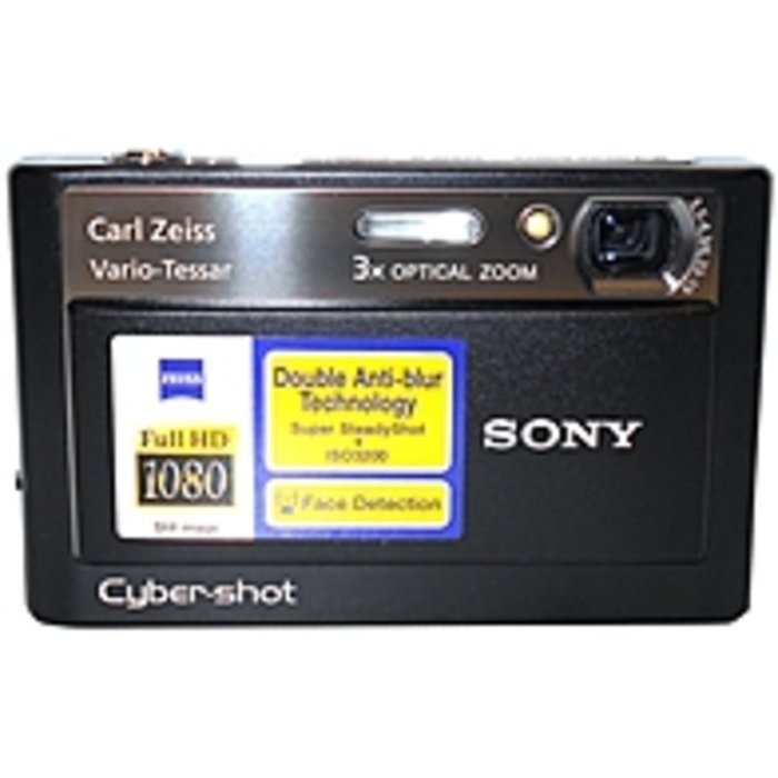 Sony Cyber-shot DSC-T20B - Digital camera - point and shoot - 8.1 Mpix - optical zoom: 3 x - supported memory:...