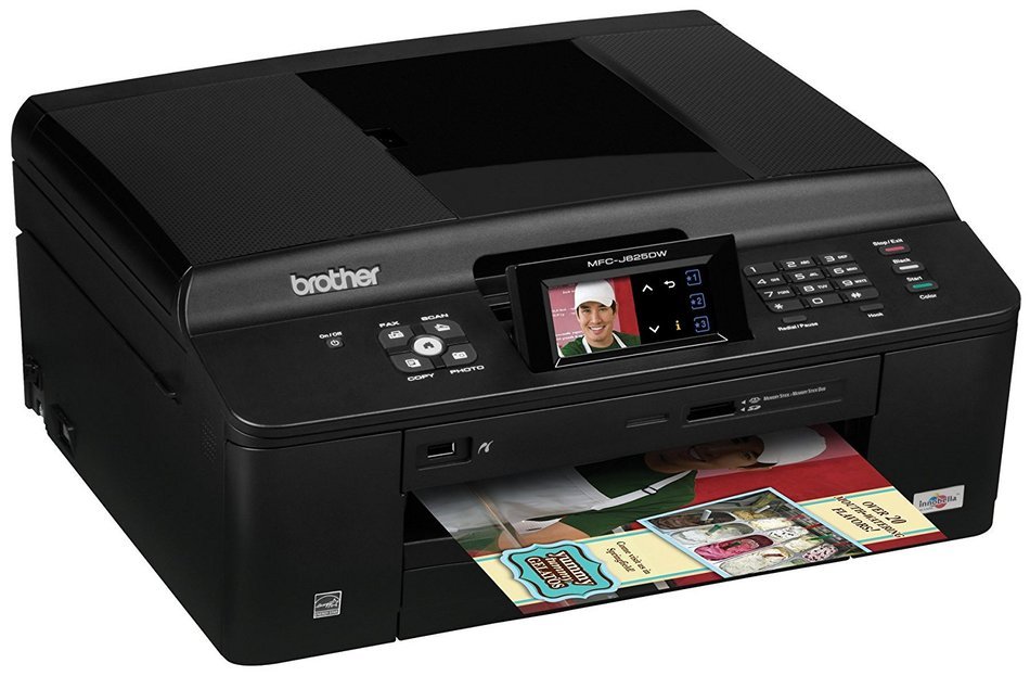 Brother Printer MFCJ625DW Wireless Color Photo Printer with Scanner, Copier and Fax N2