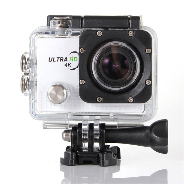 Boddenly Pro5000 HD Wifi 2.0LTPS 170&deg; Wide Angle Lens Sports Action Camera Kit (White+WiFi) N6