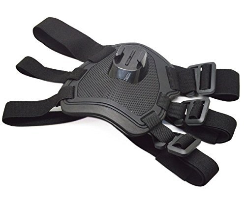 ProGear Dual Chest And Back Mount Dog Or Pet Harness With Free J-Hook And Buckle Mount For GoPro Hero 4/3+/3/2/1 N2