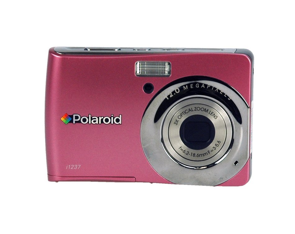 Polaroid CIA-1237PC 12 MP Digital Camera with 3x Optical Zoom, Pink N4