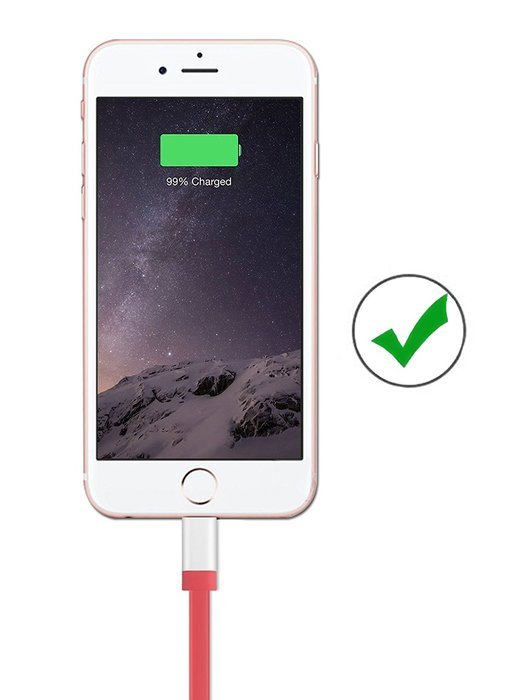 Unique Heavy Flat Charging Cable, Charger(TM)[2pcs 10ft]High Speed Data Transfer Cable For iPhone 6S 6S Plus iPhone... N21
