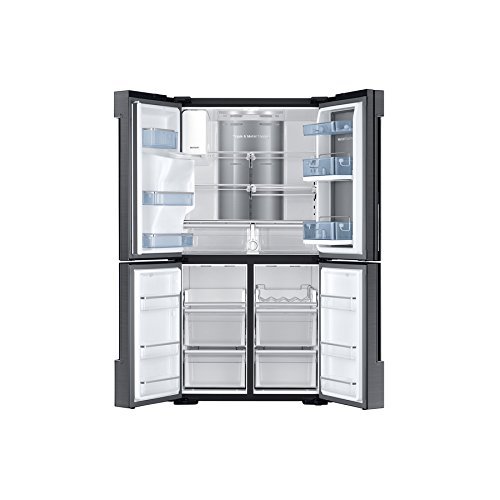 Samsung RF22K9381SG 36" Counter Depth French Door Refrigerator with 22 cu. ft. Total Capacity, in Black Stainless... N2