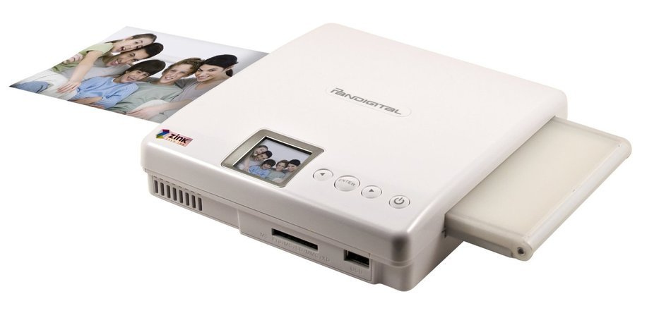 Pandigital PANPRINT01 Zero Ink Portable Color Photo Printer Bundle with 45 sheets 4X6 ZINK photos paper